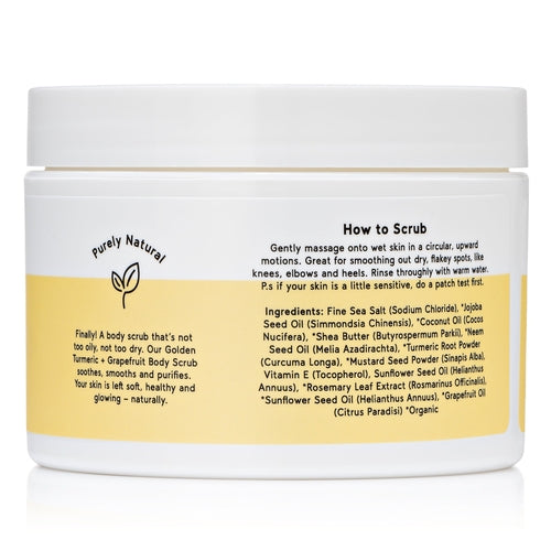 PURE SOL. Beauty Smooth Sailing Golden Turmeric + Grapefruit Detox